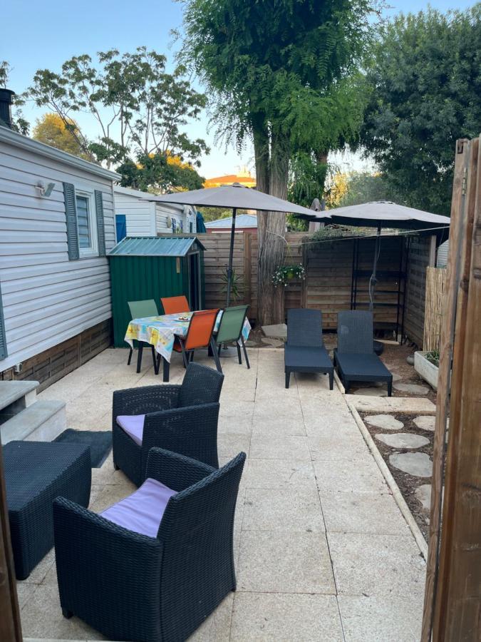 Mobilhomme bungalow 6 personnes villeneuve loubet marina baie des anges Extérieur photo